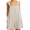FREE PEOPLE Nichola Romper In Pumice Stone