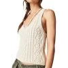 FREE PEOPLE High Tide Cable Tank
