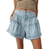FREE PEOPLE Fleur Denim Short