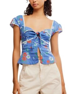 FREE PEOPLE Call Me Baby Blouse
