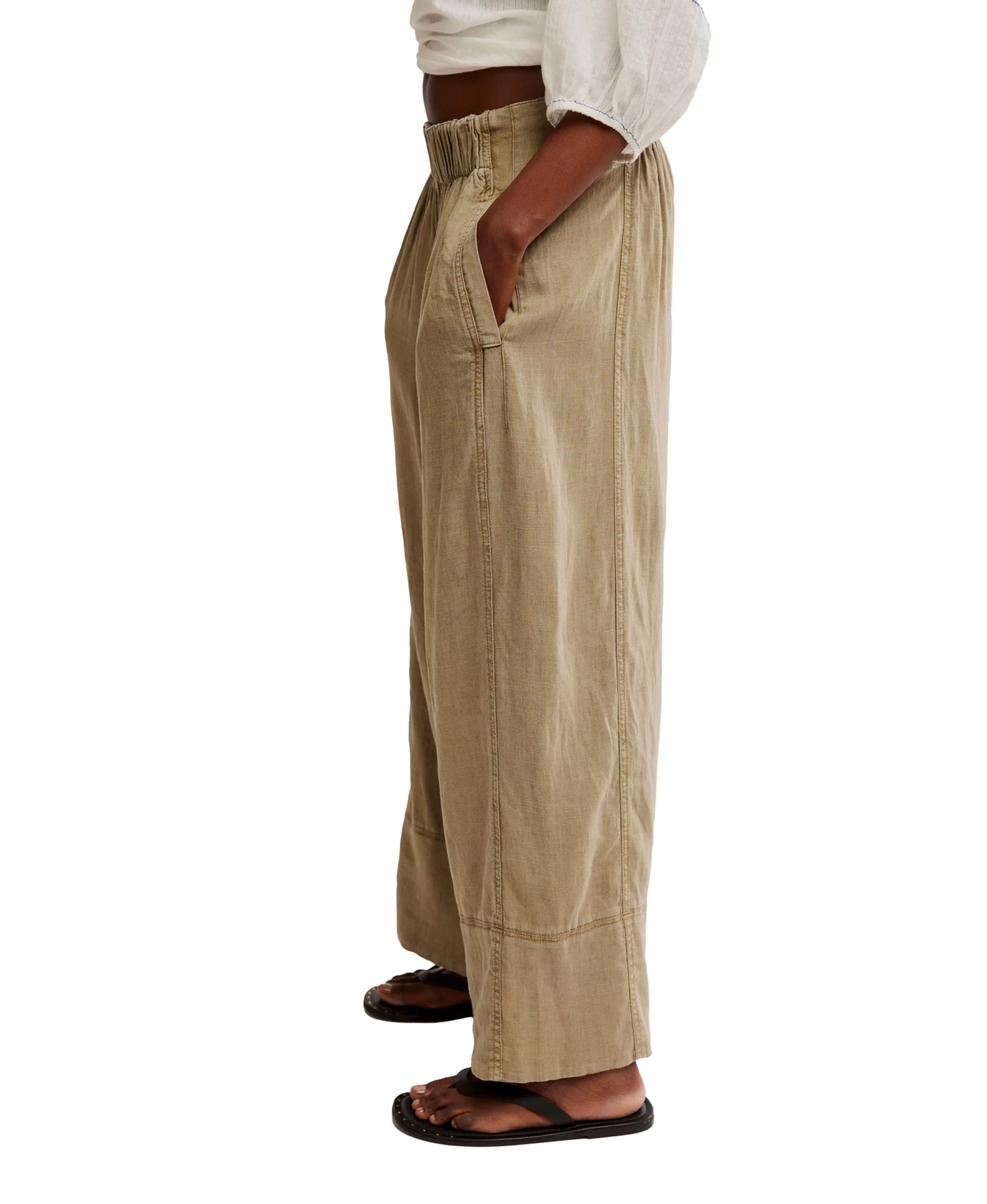 FREE PEOPLE Days End Linen Pull On - Image 3