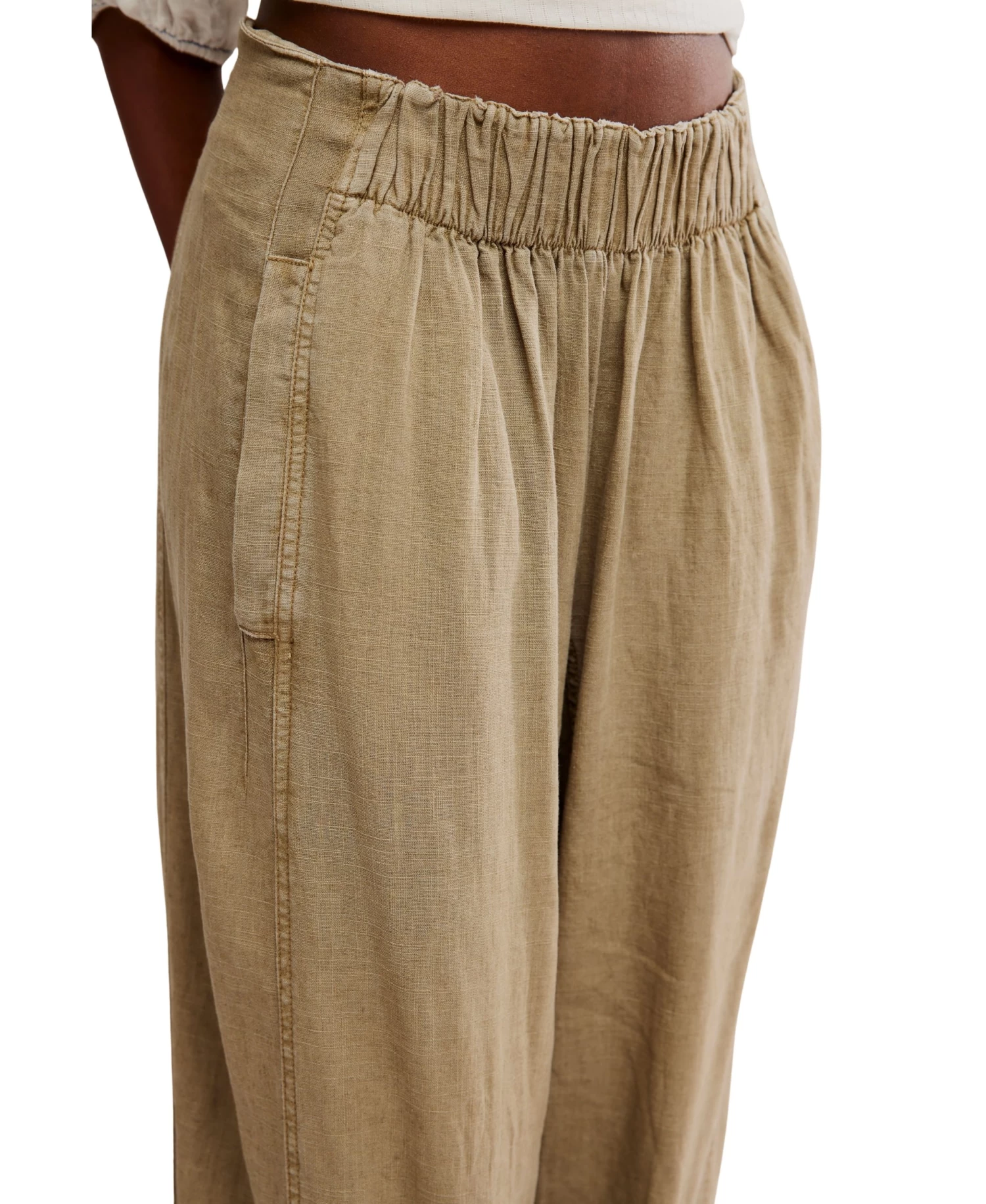 FREE PEOPLE Days End Linen Pull On - Image 5