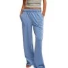 FREE PEOPLE Don't Wait Up Lounge Pant In Quiet Harbor