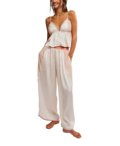 FREE PEOPLE Anywhere With You Lounge Set In Jett Stream