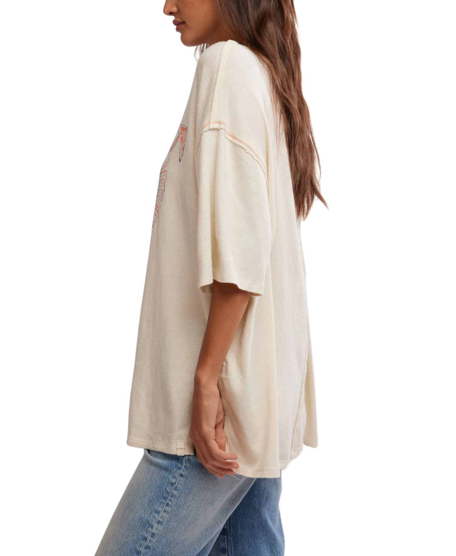 FREE PEOPLE Love Rose Tee - Image 2