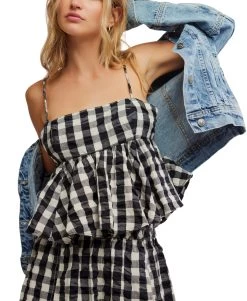FREE PEOPLE Mia Plaid Tank