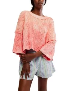 FREE PEOPLE Washed Ashore Sweater