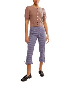 FREE PEOPLE Feeling Flirty Slim Capri