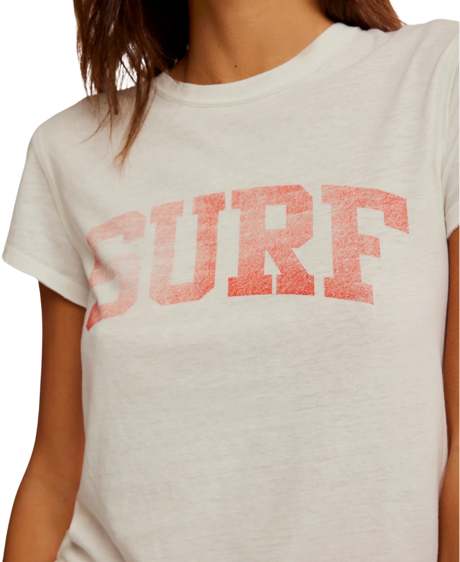 FREE PEOPLE Ivory Nova Tee Graphic - Image 4