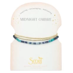 Ombre Stone Wrap In Midnight