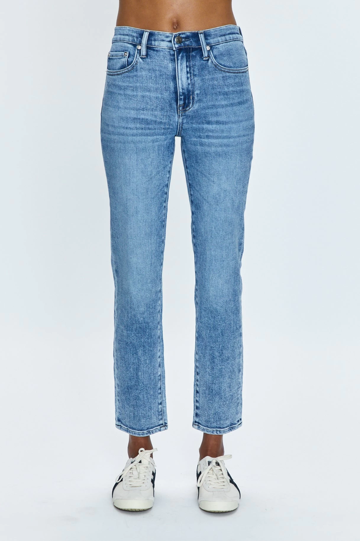 Madi Jeans In Silver Lake - Image 4