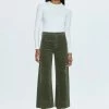 Penny Crop High Rise Wide Leg In Martini