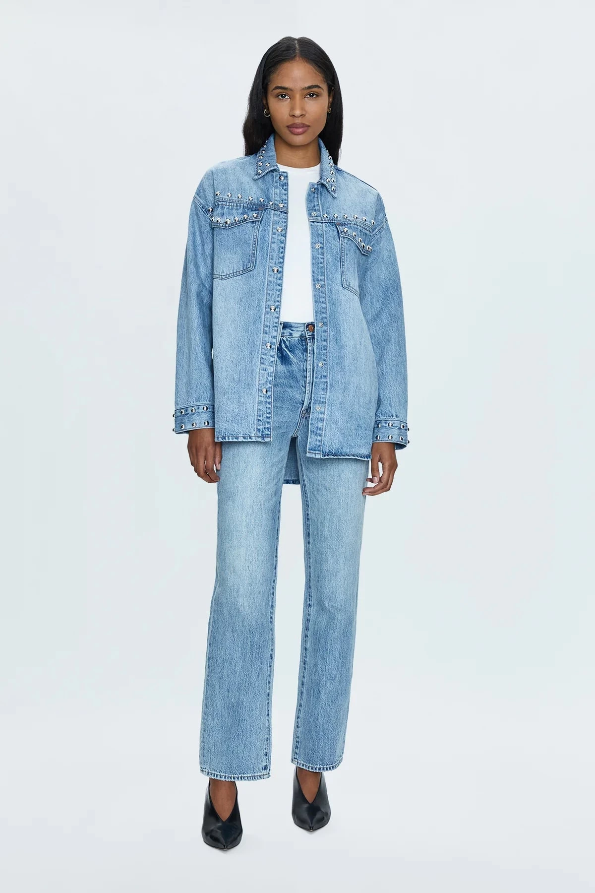 Mandy Jacket In Satellite - Image 5