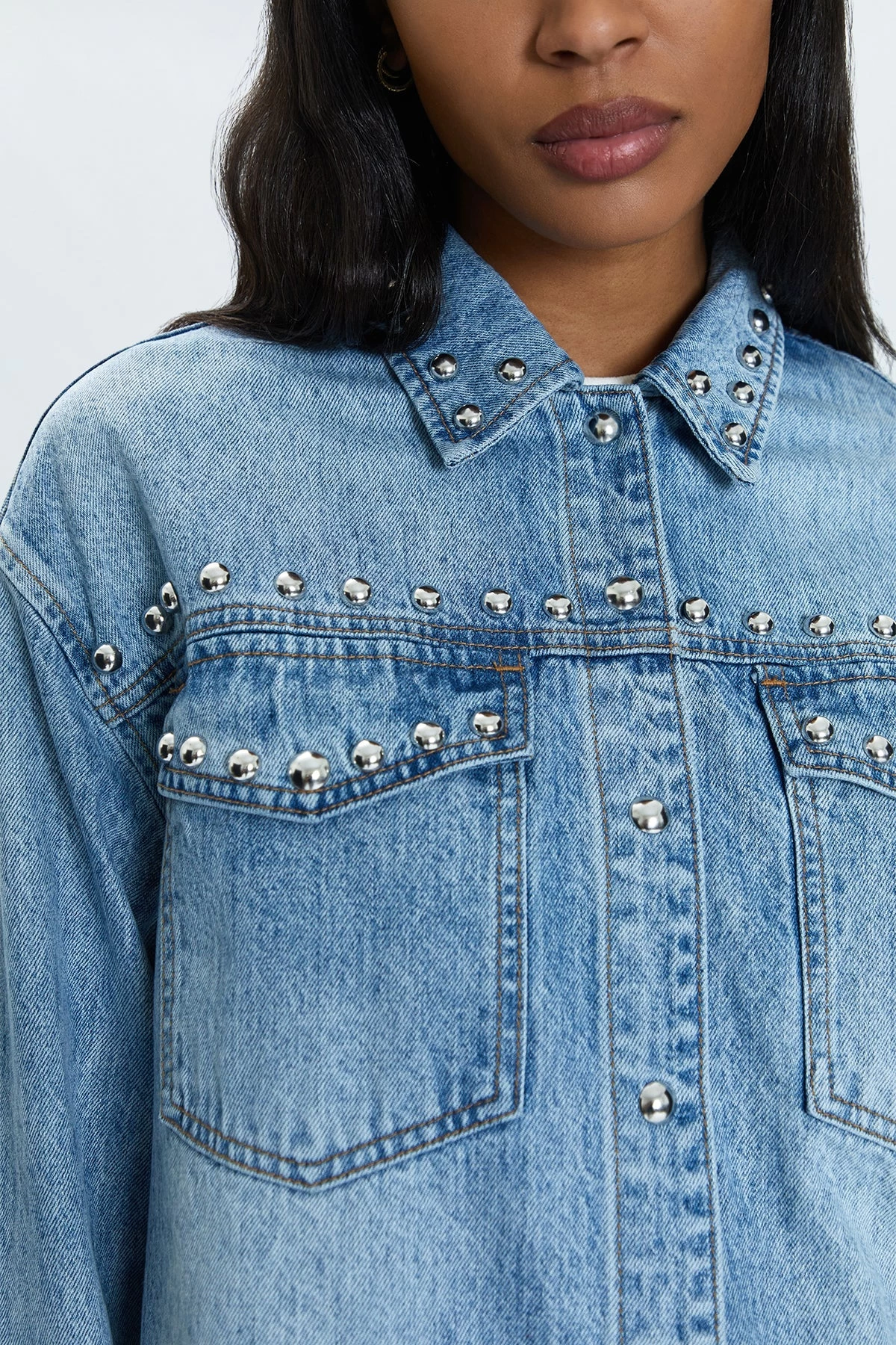 Mandy Jacket In Satellite - Image 6