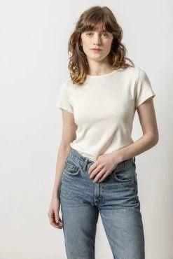 Short Sleeve Crew In Rope