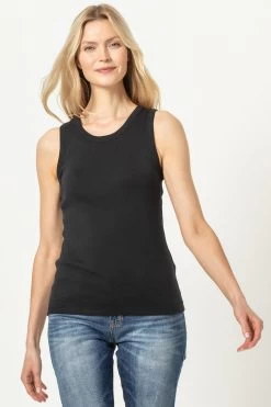 Jewel Tank In Black