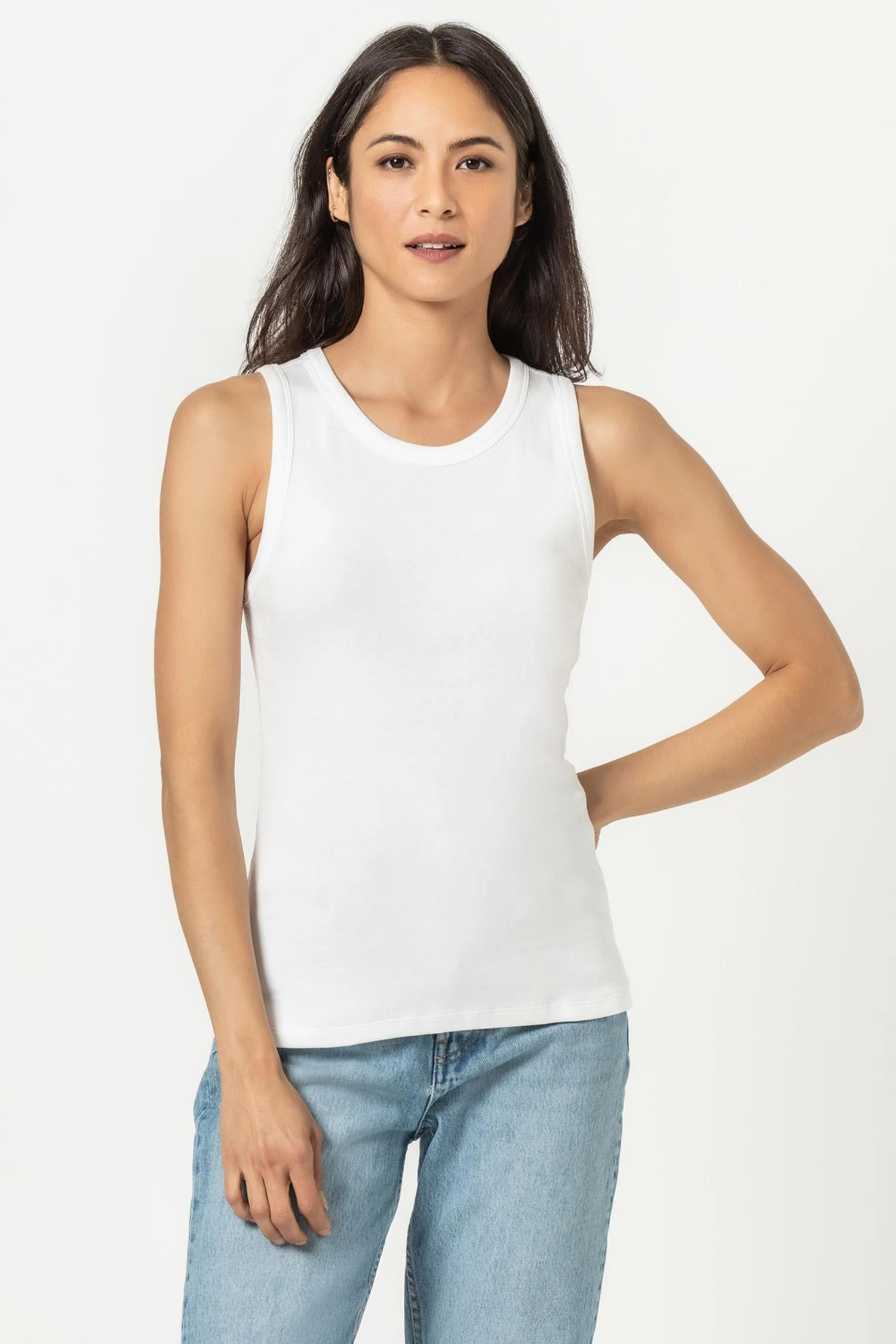 Jewel Tank In White - Image 2