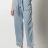 Denim Belted Pant