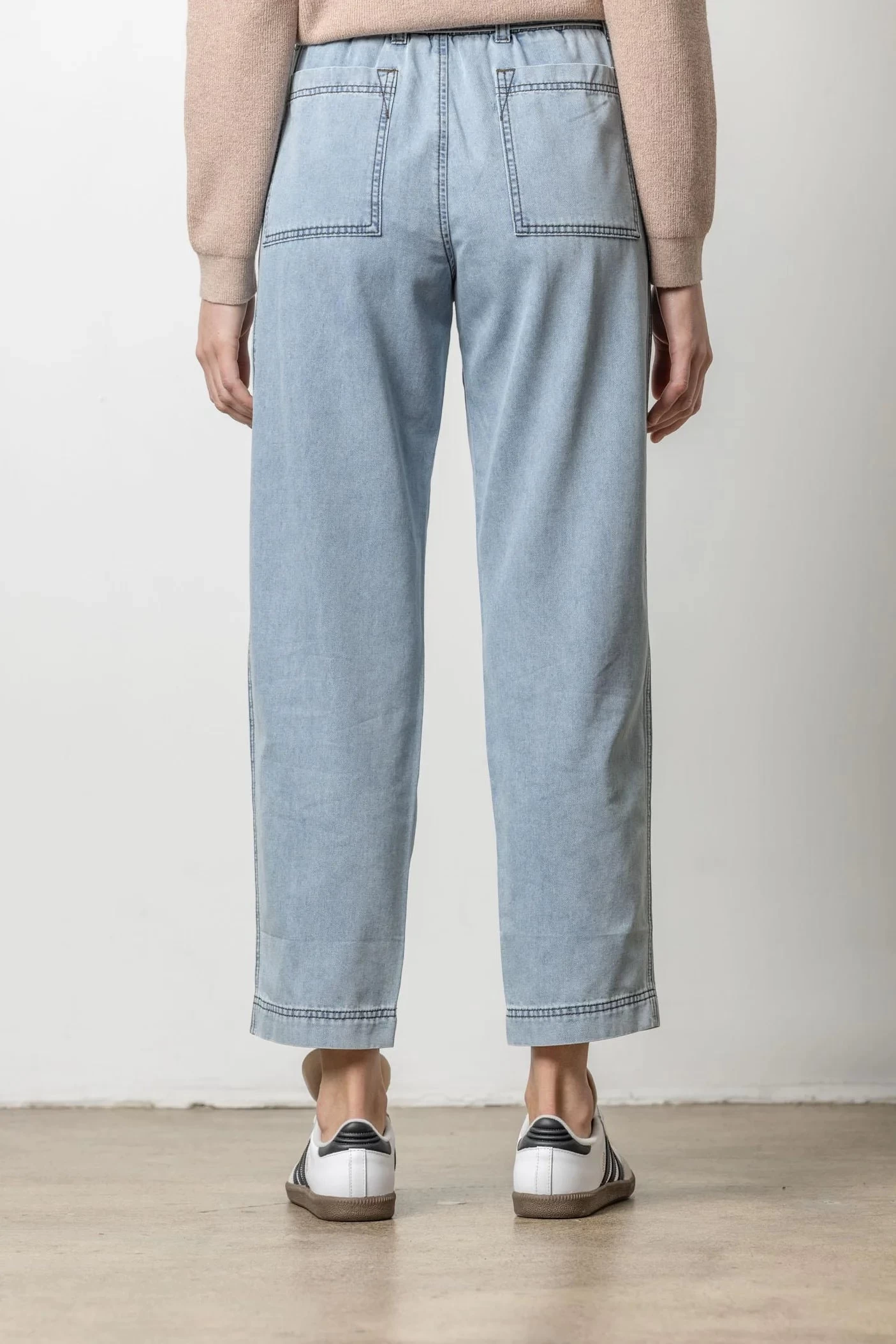 Denim Belted Pant - Image 2