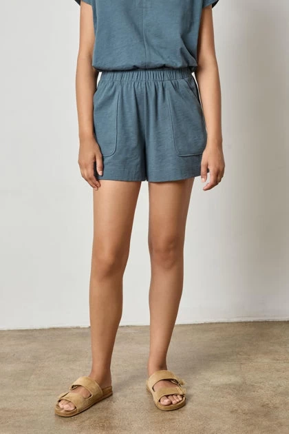 Pull On Pocket Short In Dusk