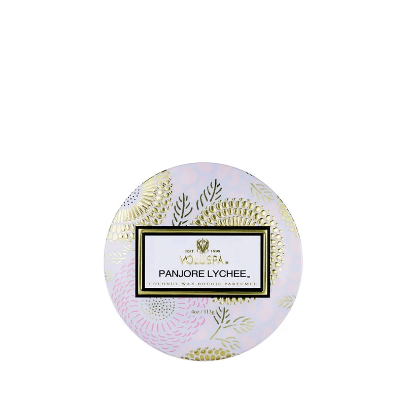 Voluspa Mini Tin - Panjore Lychee - Image 3