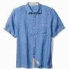 Tommy Bahama Paradise Breezer Short-Sleeve Shirt In Victoria Blue