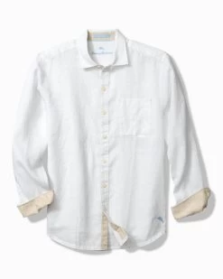 Tommy Bahama Paradise Breezer White Long-Sleeve