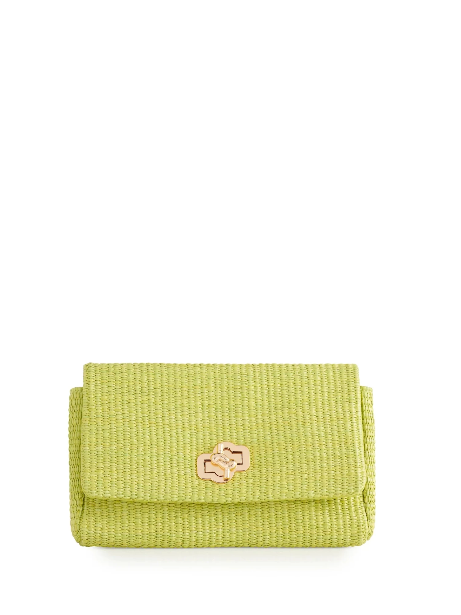Raffaella Shoulder Bag In Lime - Image 2