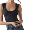 FREE PEOPLE Clean Line Muscle Cami In Black