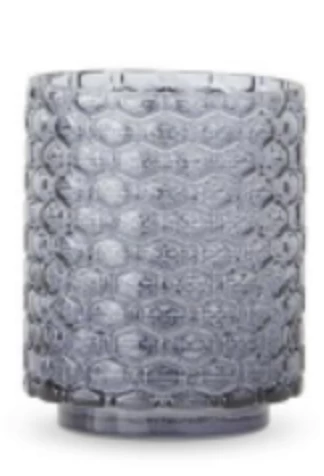 Blue Glass Vase T - Image 2