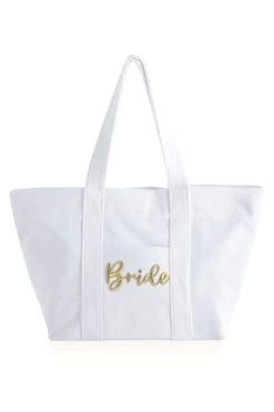 Sol "Bride" Tote In White