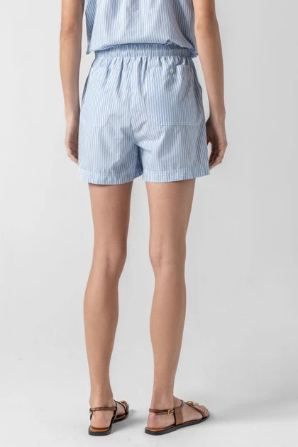 Striped Pocket Short In Malibu Striped - Image 2