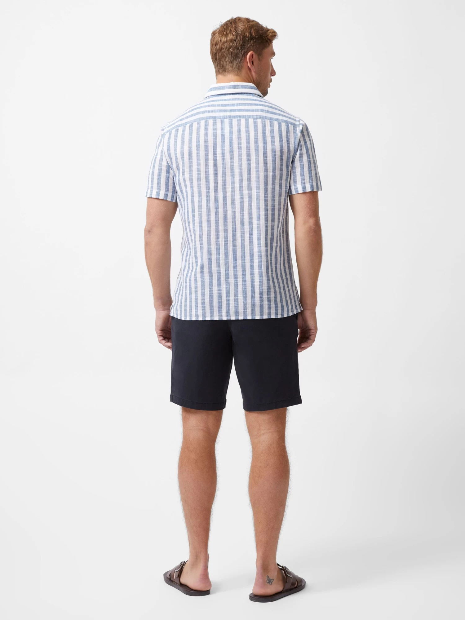 French Connection Striped Short Sleeve Shirt - Image 2