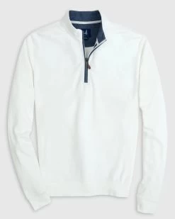 Sully 1/4 Zip Pullover In White