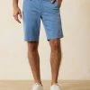 Tommy Bahama Boracay Flat Front 10" Short In Port Side Blue