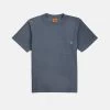 Rhythm Vintage Terry T-Shirt In Navy