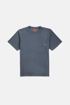 Rhythm Vintage Terry T-Shirt In Navy