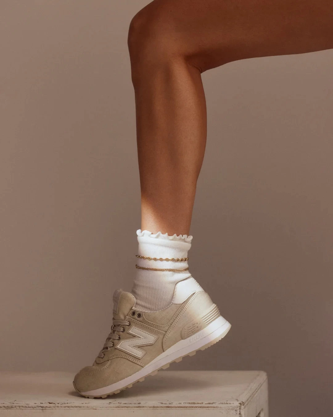 Luv AJ Virgo Energy Anklet In Gold - Image 4