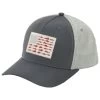 Water Performance Americana Fishing Trucker Hat In Charcoal