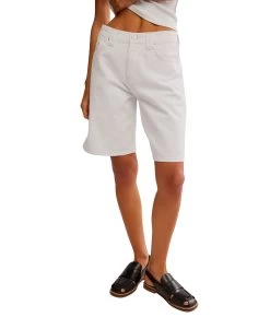 FREE PEOPLE Montana Shorts In Snowfall