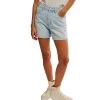 FREE PEOPLE Tippi Denim Shorts In Babalon Blue