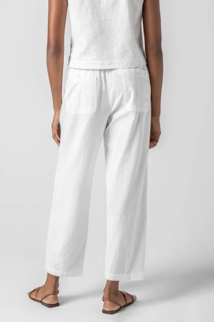 White Summer Pant - Image 2