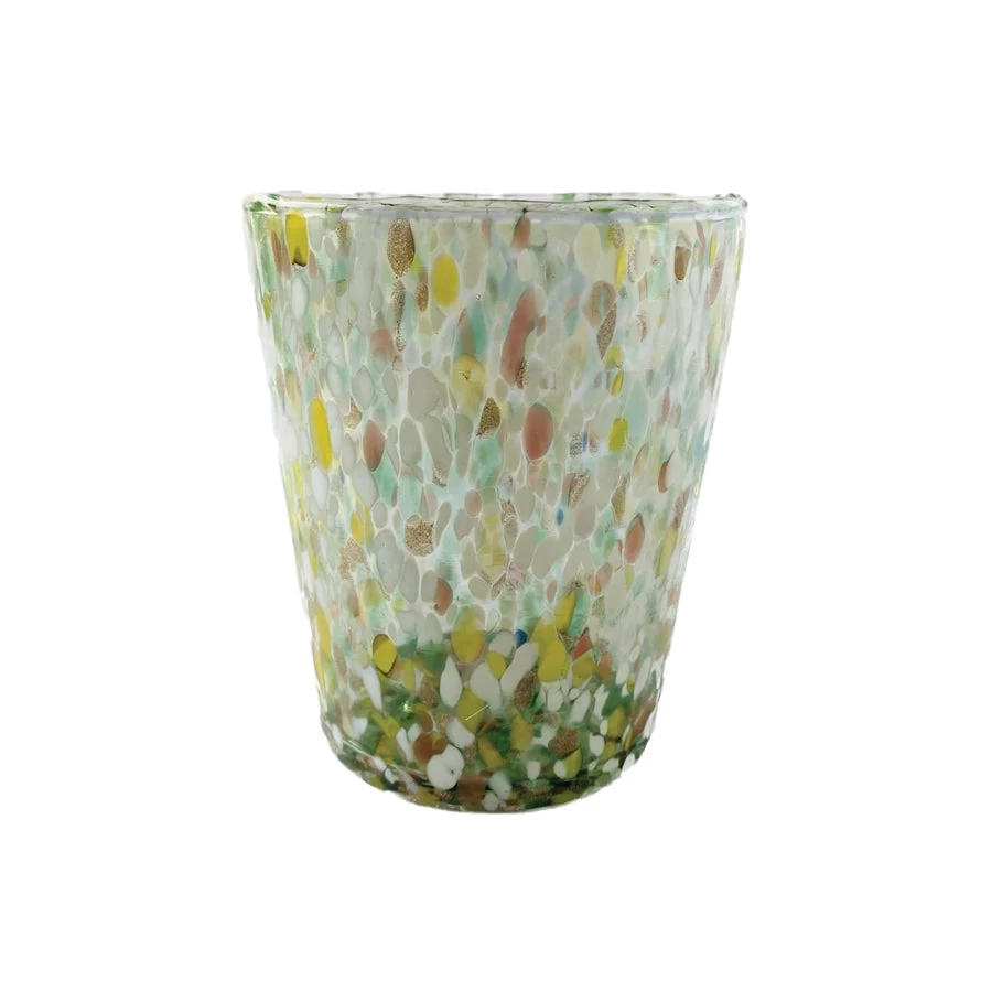 Bloomingville Confetti Glass Vessel