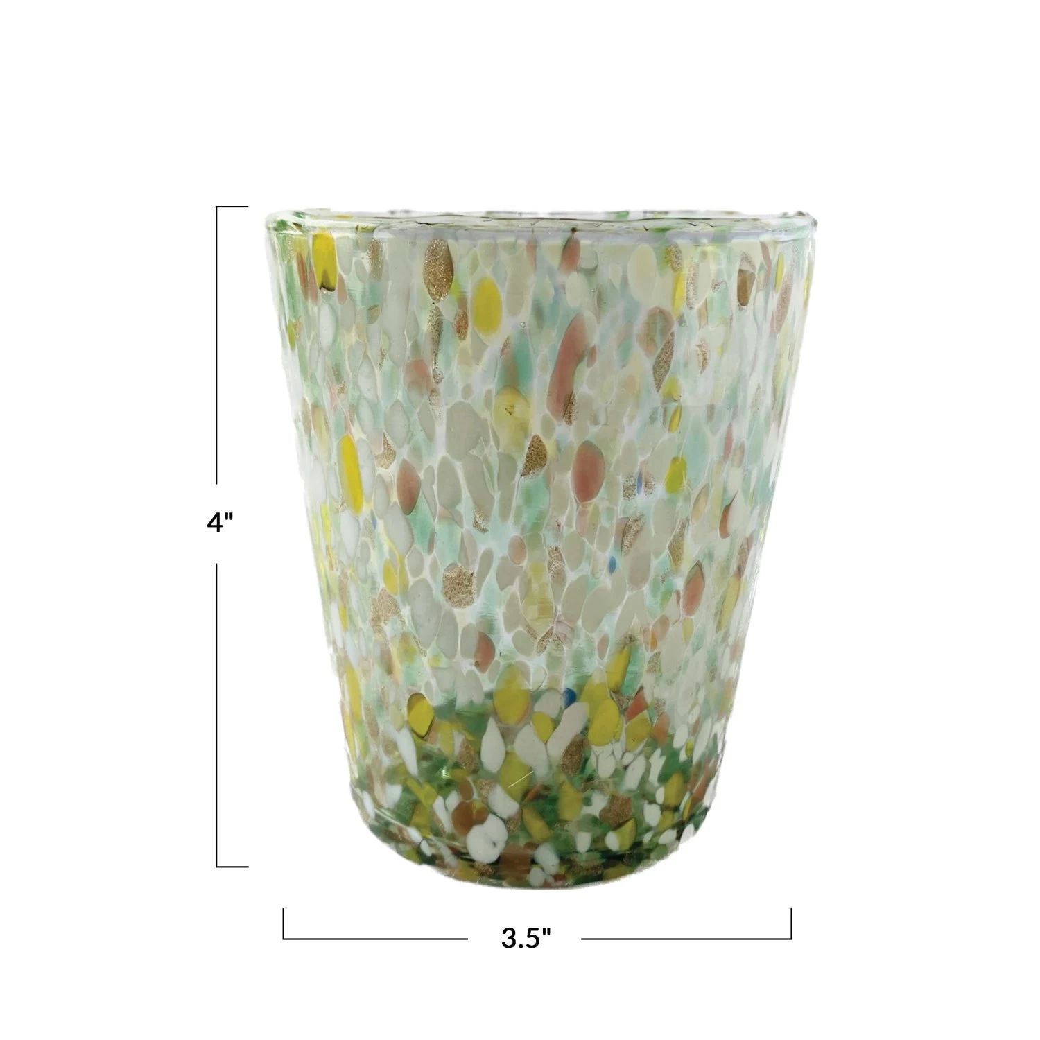 Bloomingville Confetti Glass Vessel - Image 2
