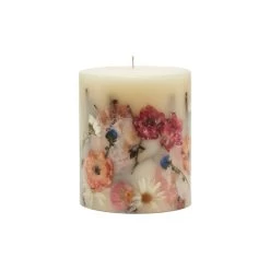 Apricot Rose 5.5" Candle