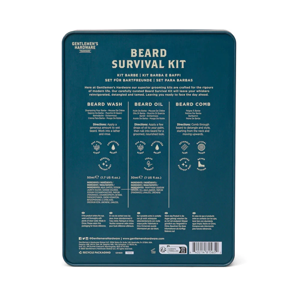 Gentlemen's Hardware Beard Survival Kit Refresh - Image 2