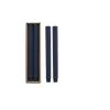 Hobnail Tapers Set Of 2 In Navy