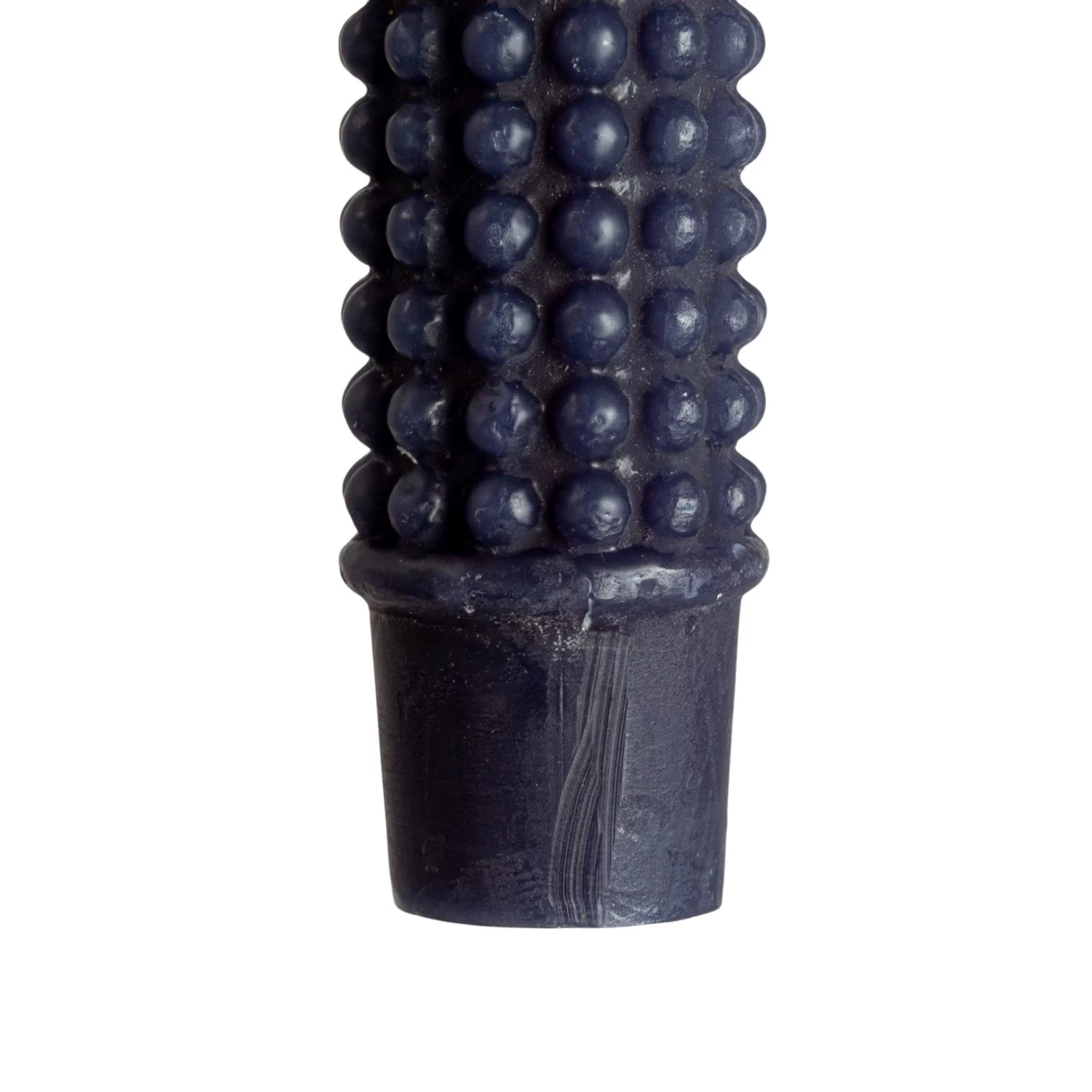 Hobnail Tapers Set Of 2 In Navy - Image 3