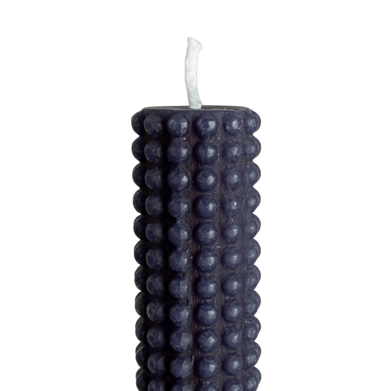 Hobnail Tapers Set Of 2 In Navy - Image 4