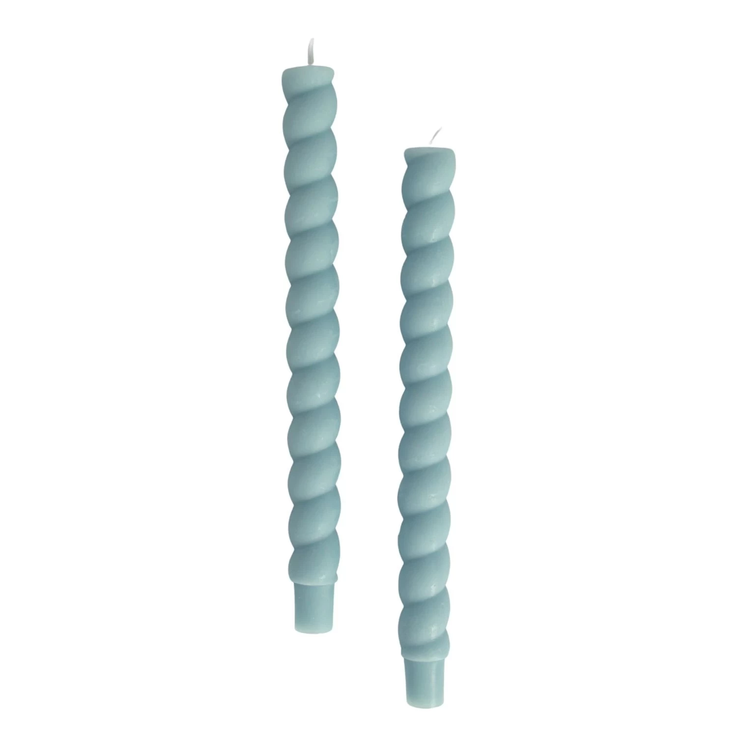 Twisted Tapers Set Of 2 In Blue - Image 5